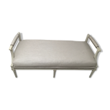 Updated bed end bench 3 seats baroque style