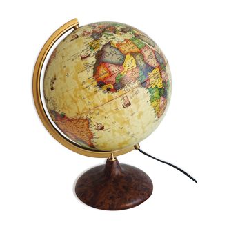 Globe terrestre lumineux