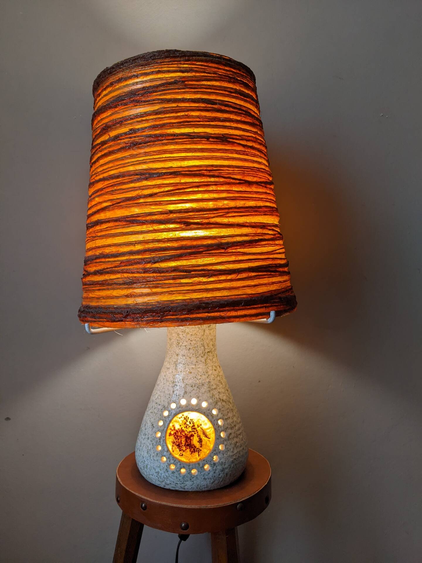 Lampe accolay céramique artisanale