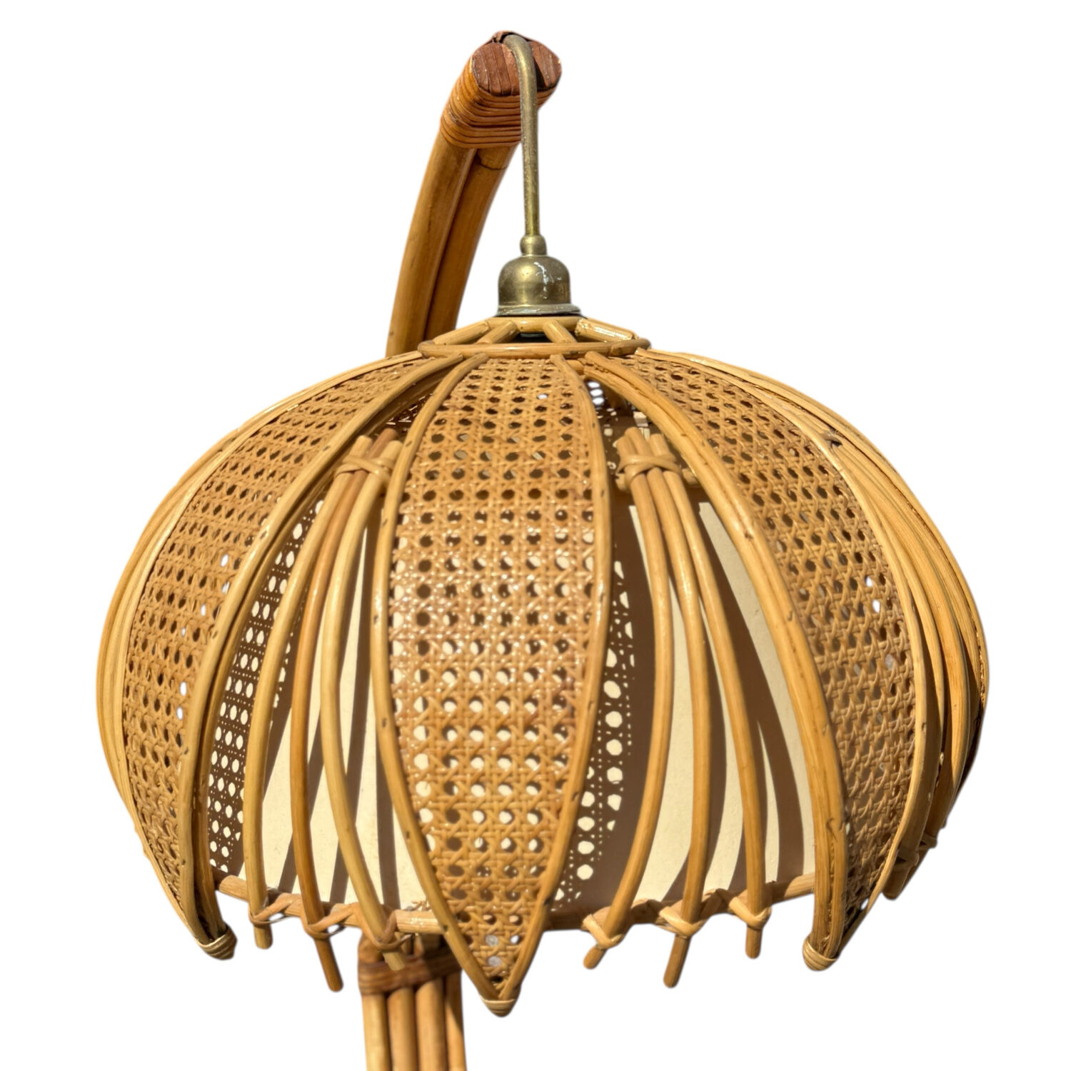 Living room lamp in the style of Louis Sognot, 1960s, France.