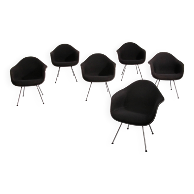 Chaises de salle à manger par Charles Eames et Ray Eames Modèle Dax 1970