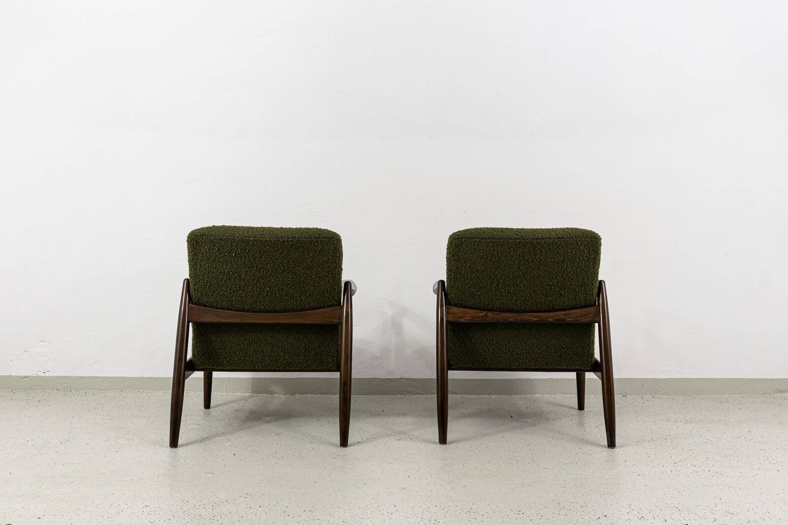 Pair Of Vintage Armchairs By Edmund Homa, Poland, 1960s