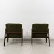 Pair Of Vintage Armchairs By Edmund Homa, Poland, 1960s