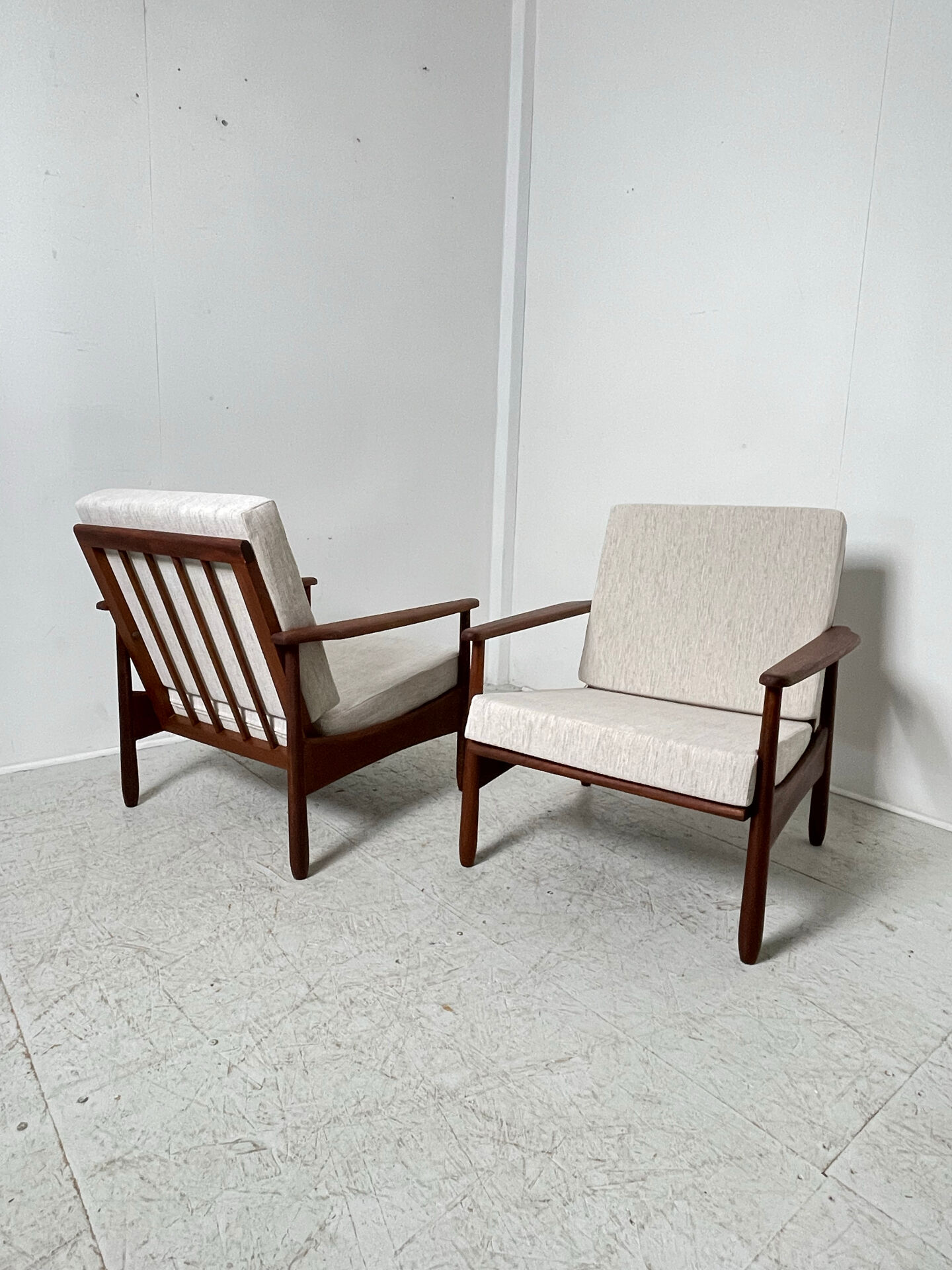 Salon scandinave en teck 1960