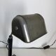 French craft lamp vintage black marble 1930 42 cm