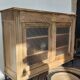 Old Art Deco Parisian buffet in stripped raw wood