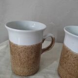 Churchill earthenware mug duo