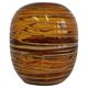 Mid-Century Murano vase in glass by Fulvio Bianconi for Venini