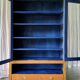 Glass-fronted bookcase