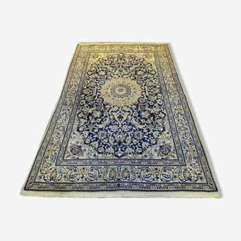 Naïn laine persian carpet - silk circa 1980