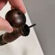 Salt and pepper set in rosewood, Denmark 1960-70s.