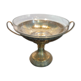 Art Deco brass cup and engraved cup