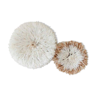 Set of 2 juju hats white and beige