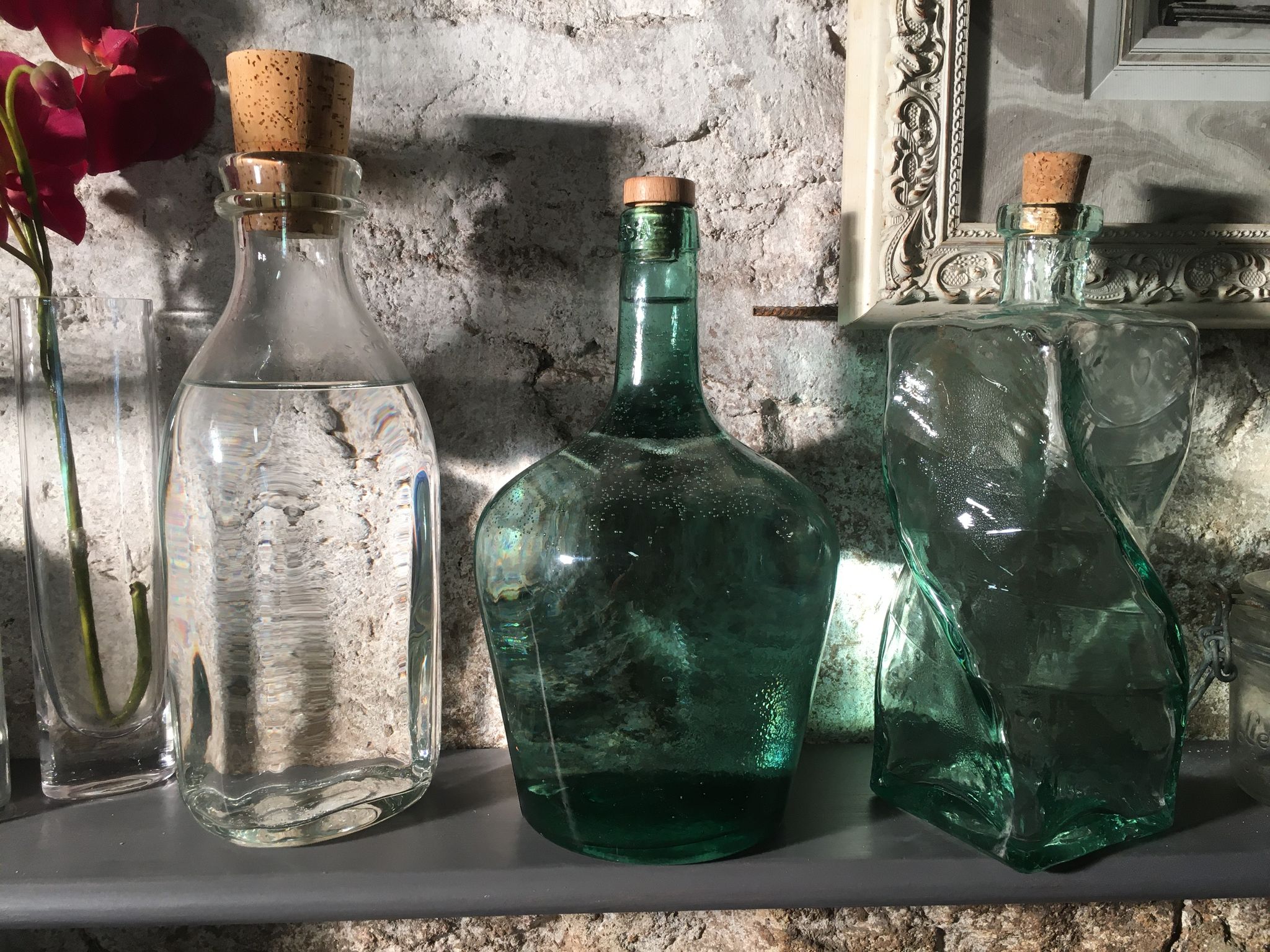 Lot de 3 bouteilles environ 2l