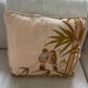 Vintage cushion decorated with birds, Thailand