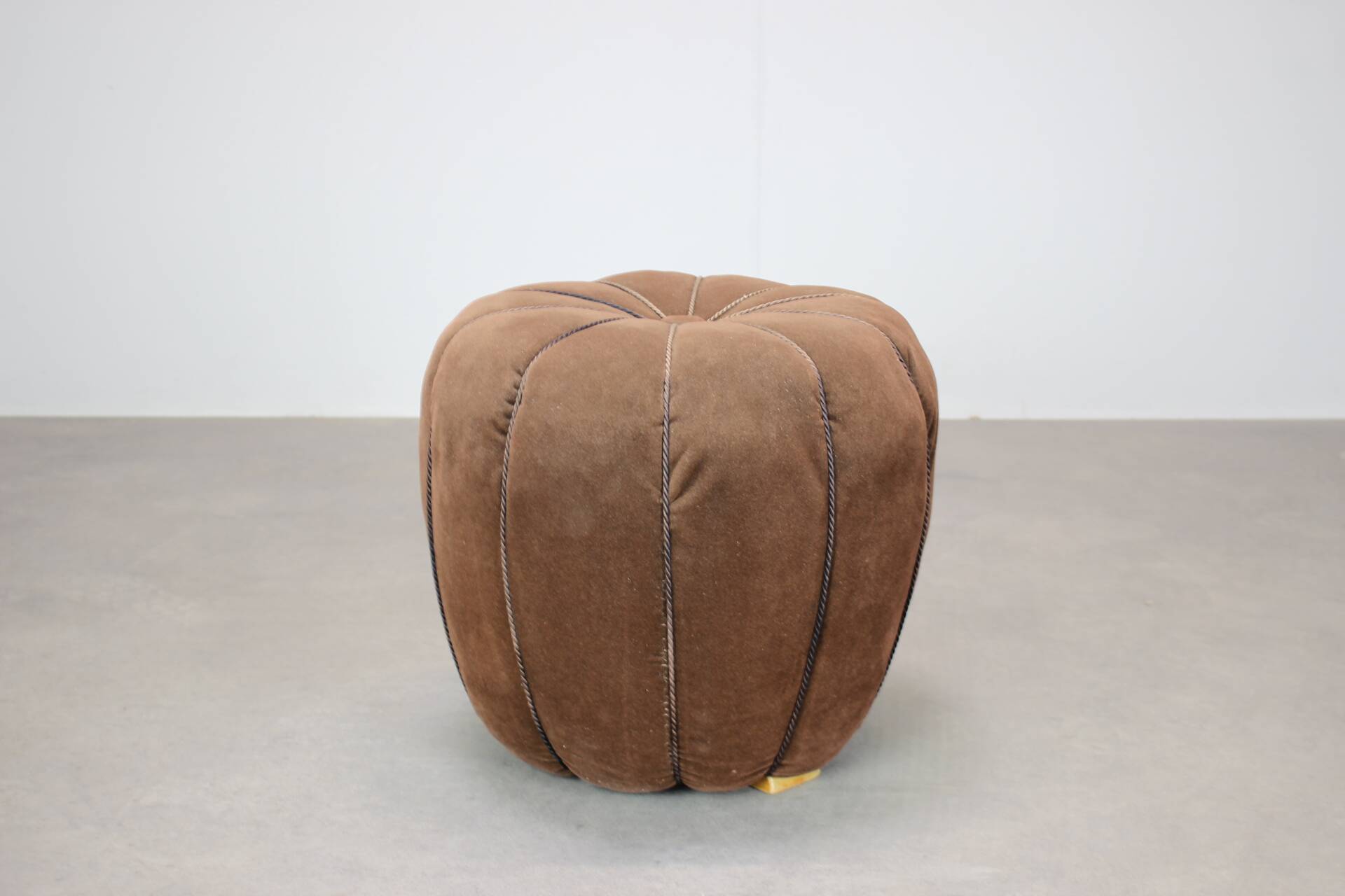 Padded stool Jindřich Halabala, Czechoslovakia, around 1950