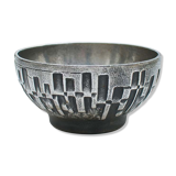 Olav Joa brutalist bowl made of cast steel