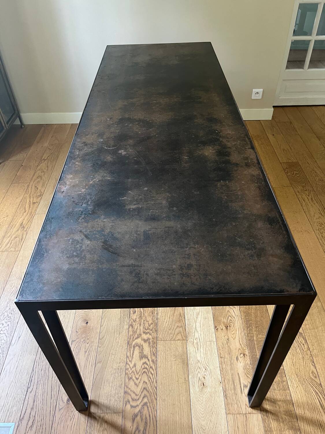 Table en metal