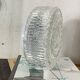 Round wall light ceiling fixture transparent glass vintage antique lamp