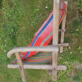Vintage deckchair