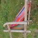 Vintage deckchair