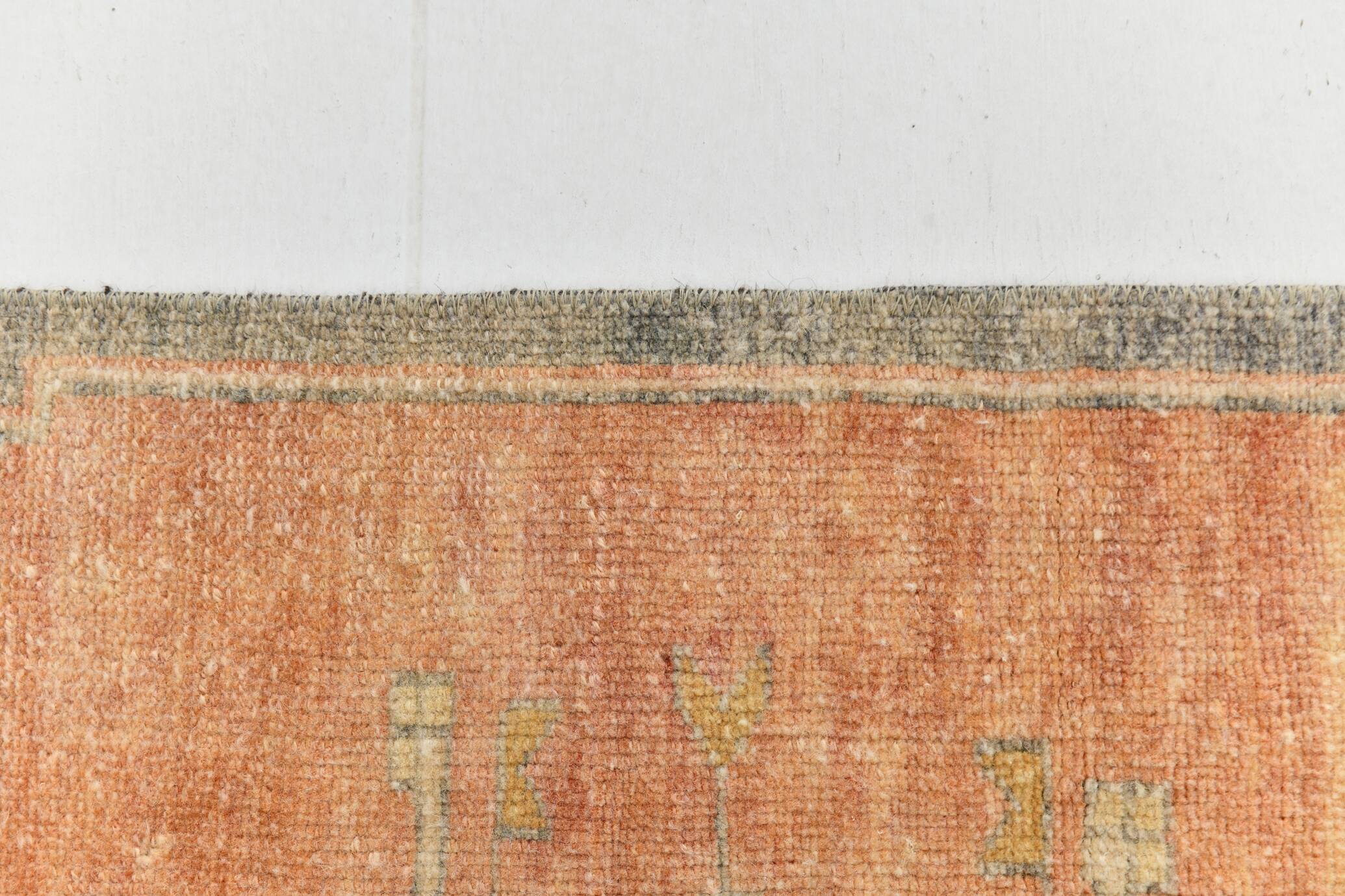 3x12 oriental vintage runner rug.