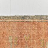 3x12 oriental vintage runner rug.