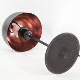 Vintage Dutch designer black mushroom lamp from the 80s