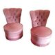 Paire de fauteuils crapauds