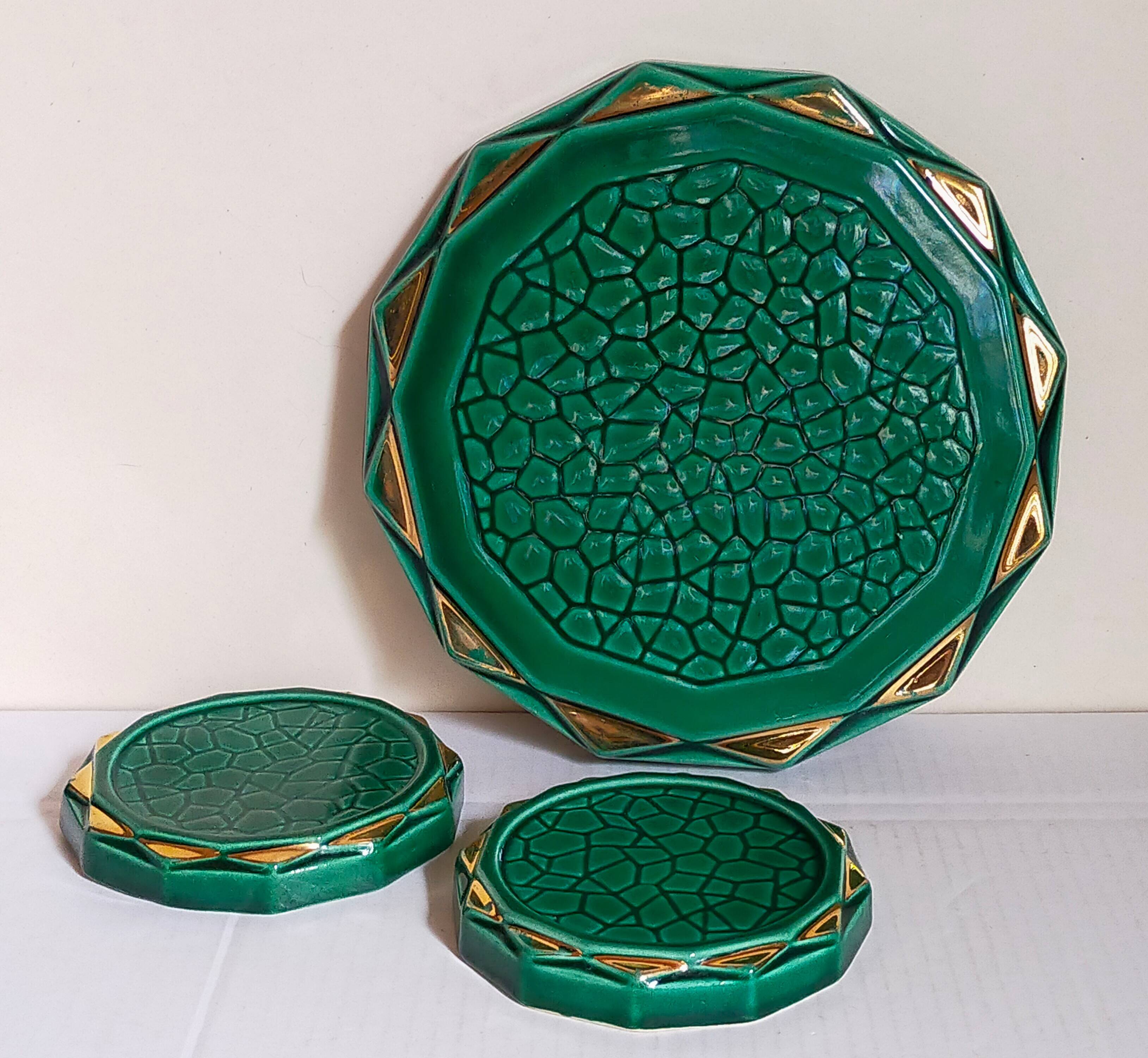 Slush trivets and bottle coastersvintages