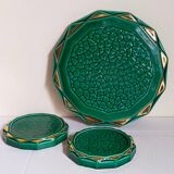 Slush trivets and bottle coastersvintages