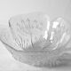 Clear Glass Bowl / Cow Parsley Design by Pertti Kallioinen / Finland / 1970