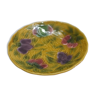 Hollow serving dish in Sarreguemines porcelain