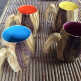 Series of 4 mugs