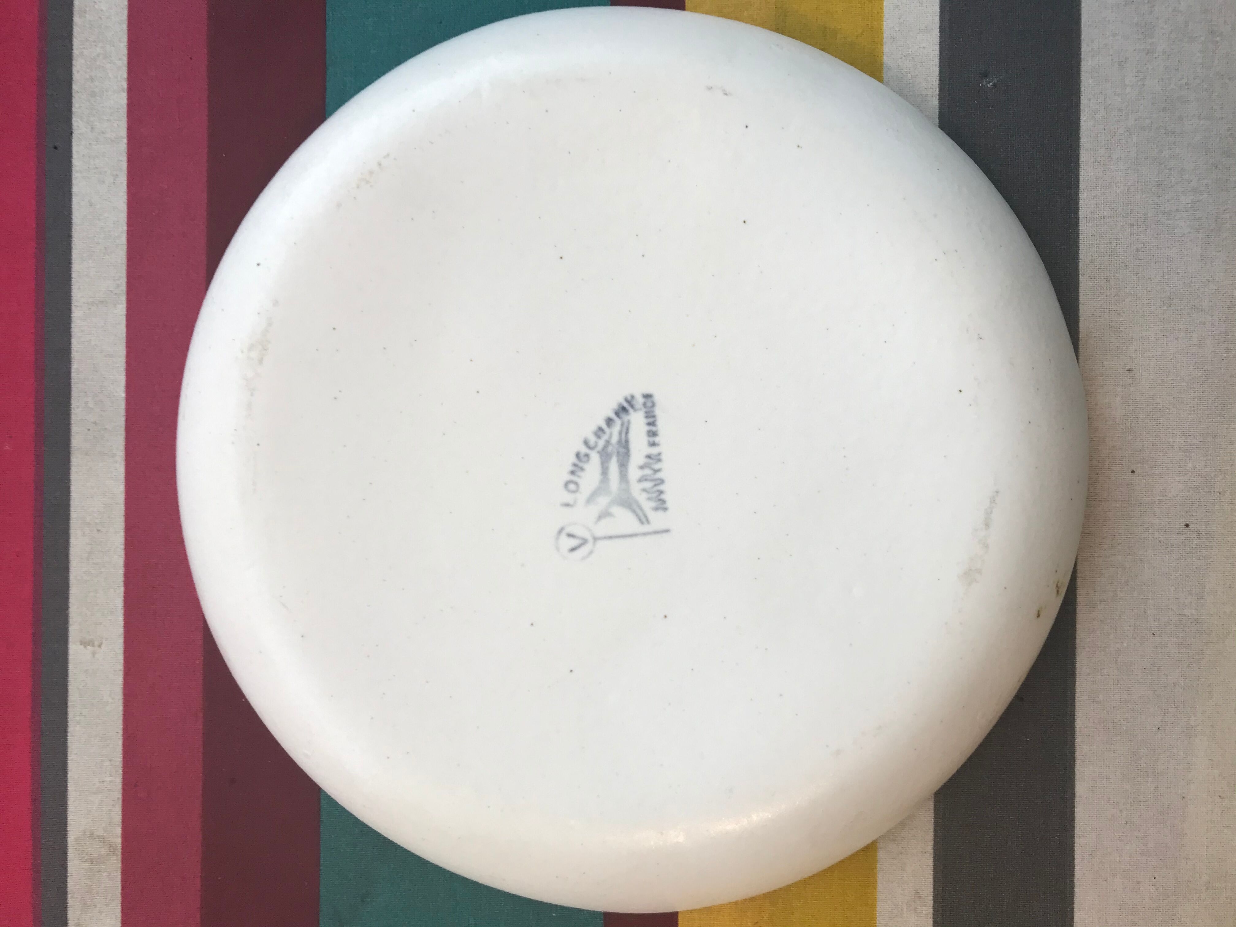 Series 6 old plates Longchamps