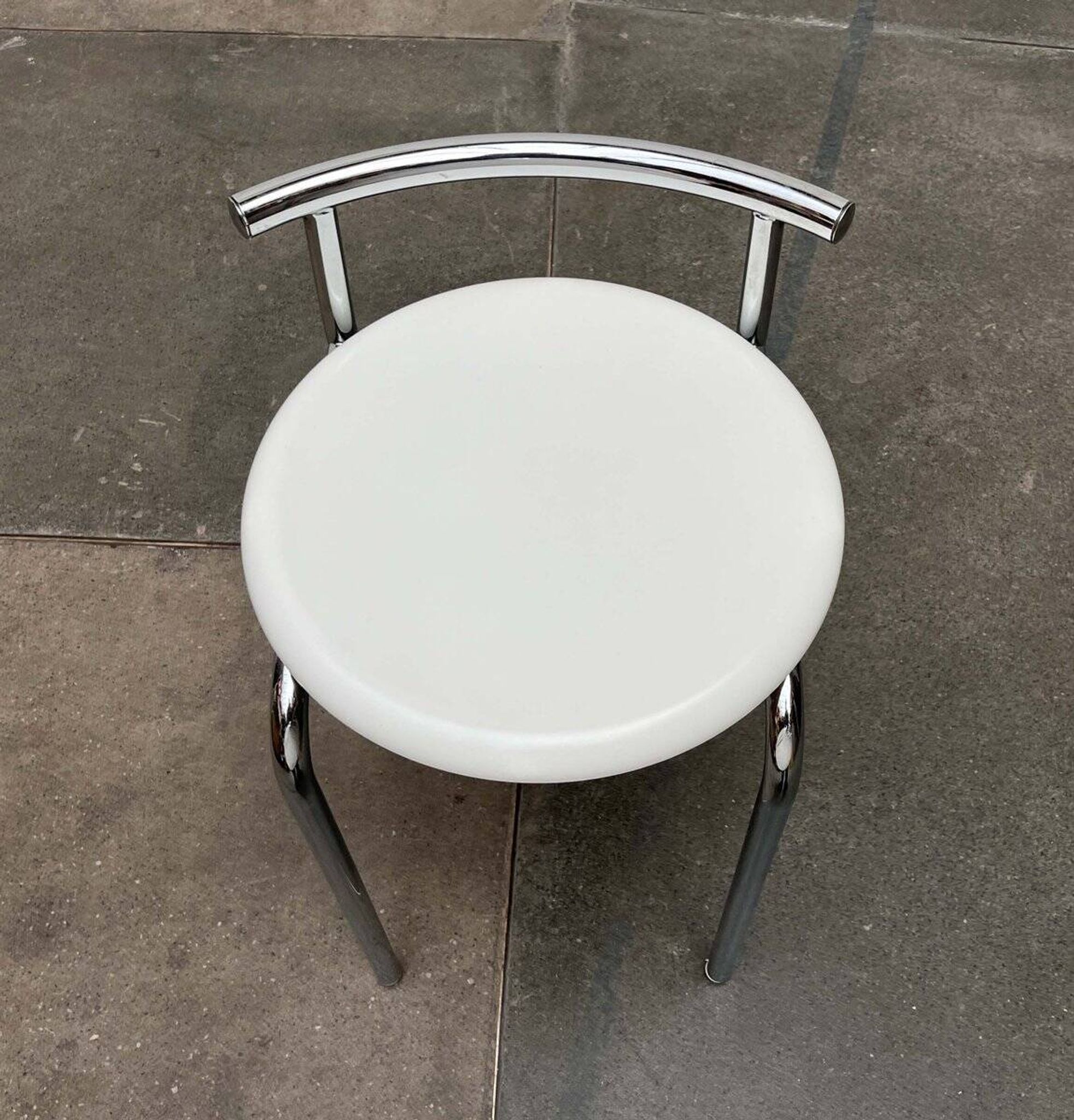 German mid-century space-style stool by Werzalit, 1960s
