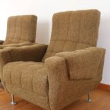 Pair of art deco armchairs