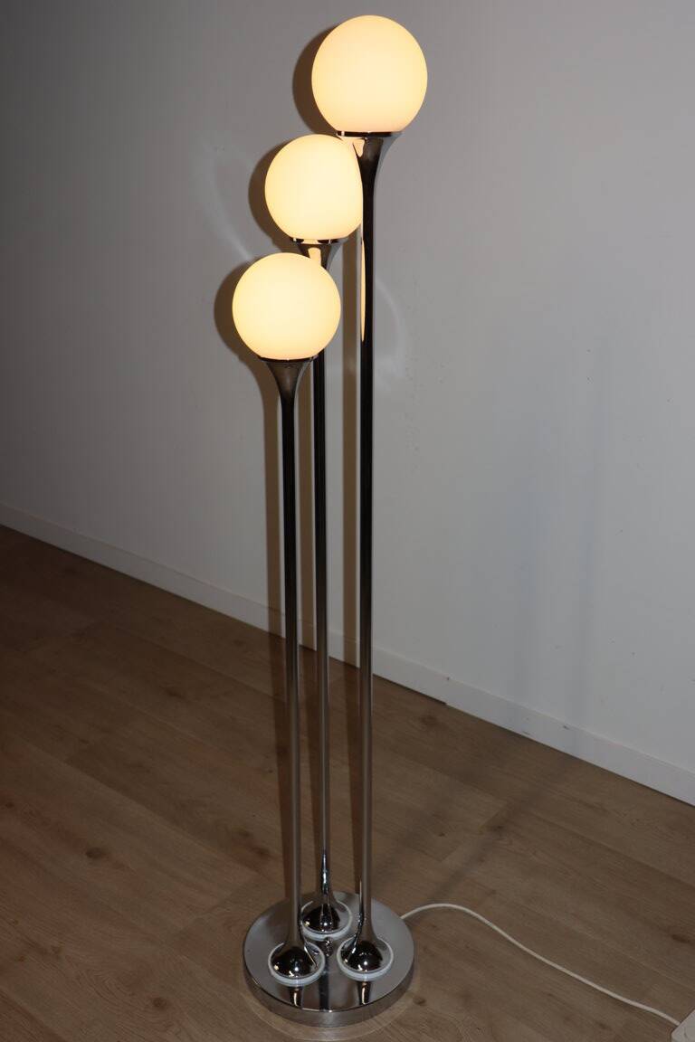 Vintage Italian Targetti Sankey floor lamp, 1970s