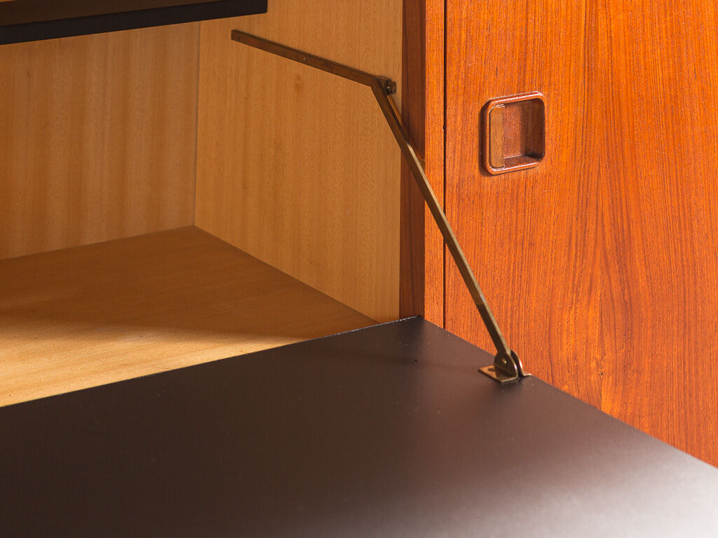 Teak buffet with a flap, circa 1960