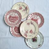 Vintage dessert plates