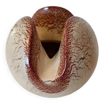 Bertoncello Ceramics Vase – Italian sculptural design – 1970s