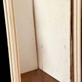 Miroir Louis Philippe en bois et stuc patiné XIX siècle