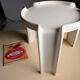 Table d'appoint Giotto Stoppino pour Kartell