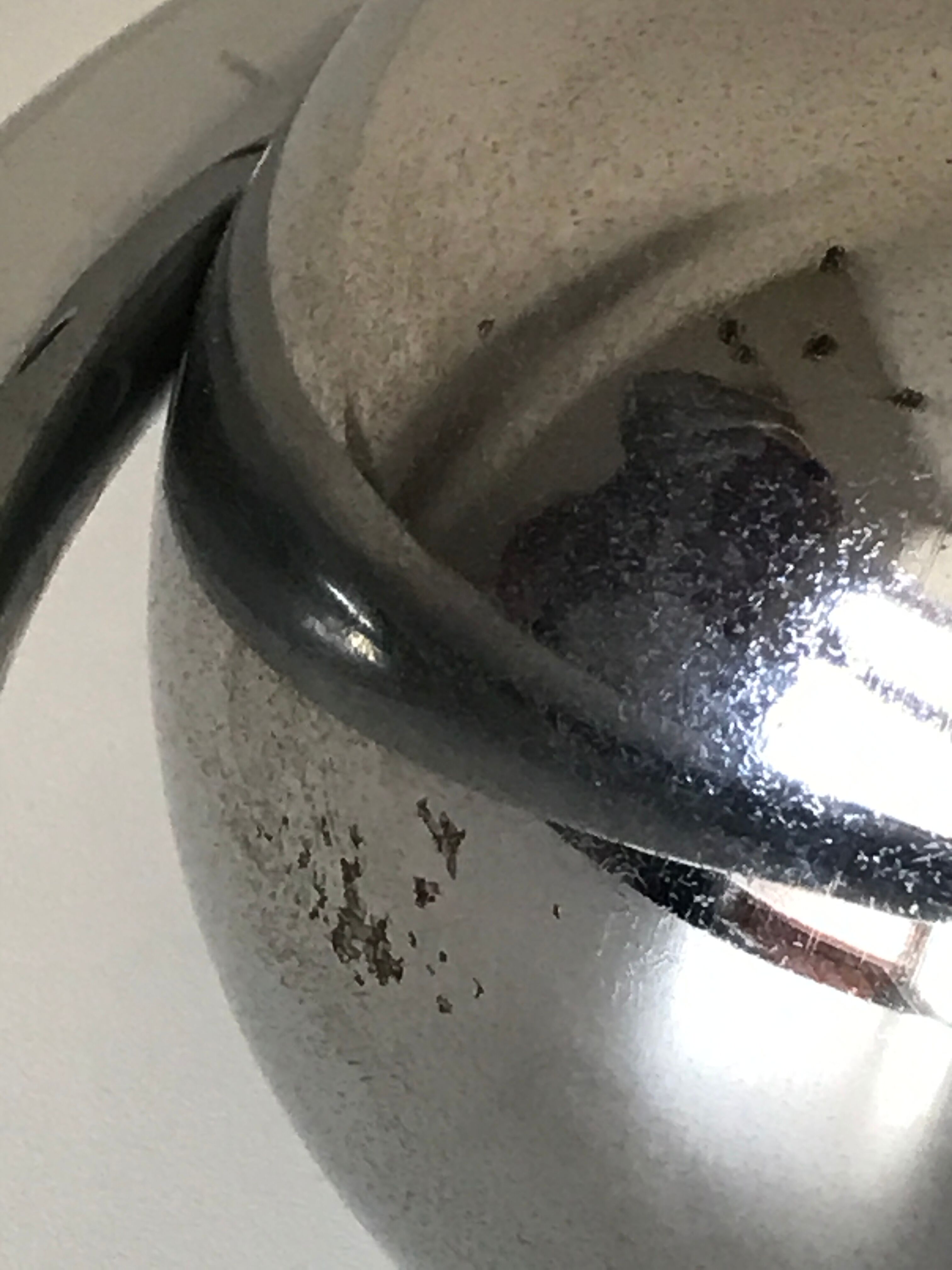 Vintage chrome eye ball lamp 70s