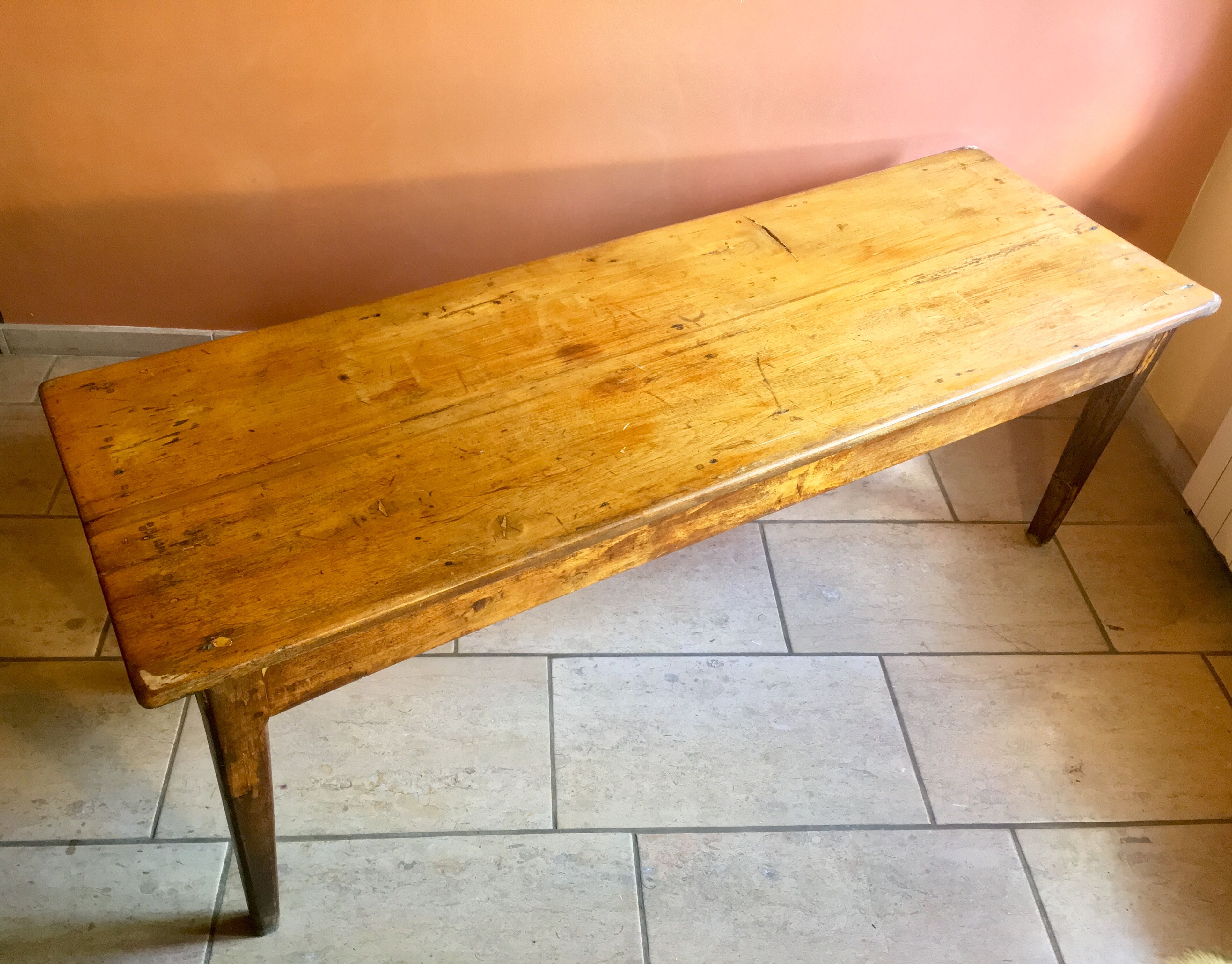 Table de ferme 2m