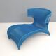 Sky Blue Low Longue Chair By Monika Mudler for IKEA, 2001