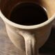 Vintage artisanal terracotta jug