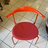 Red Carl Hansen chair