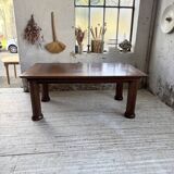 Dudouyt oak dining table 1940