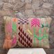 Handmade Moroccan Kilim cushion cover: Bohemian decorative cushion